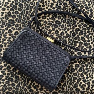 Saks fifth avenue silk clutch
